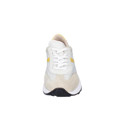 Scarpe Uomo MOMA Sneakers Grigio Tessuto Giallo Camoscio 4AS414-CRNA BC94