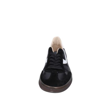 Scarpe Uomo MOMA Sneakers Nero Pelle Bianco Camoscio 4AS420-CRVF BC746