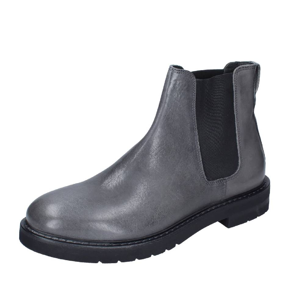 scarpe uomo MOMA stivaletti grigio pelle 60305C EY509