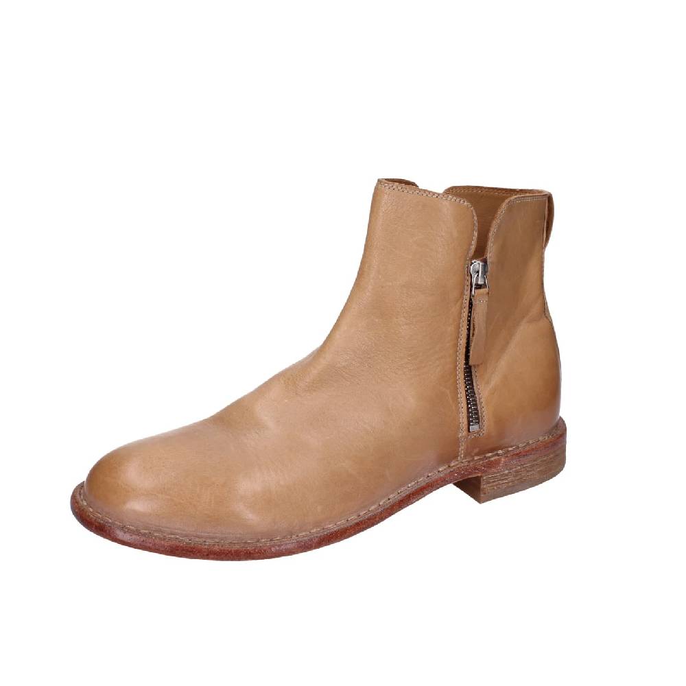 scarpe uomo MOMA stivaletti marrone pelle 2CS416-NAC EZ912