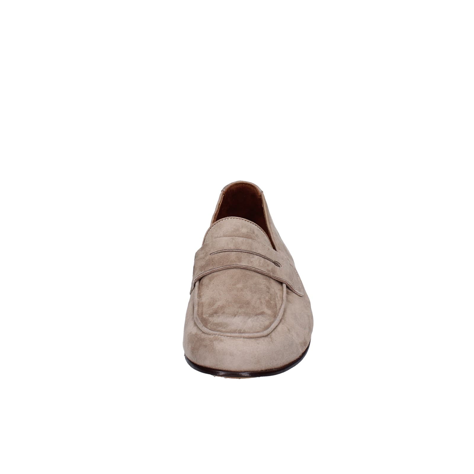 Scarpe Uomo POLLINI Mocassini Marrone Camoscio EY38