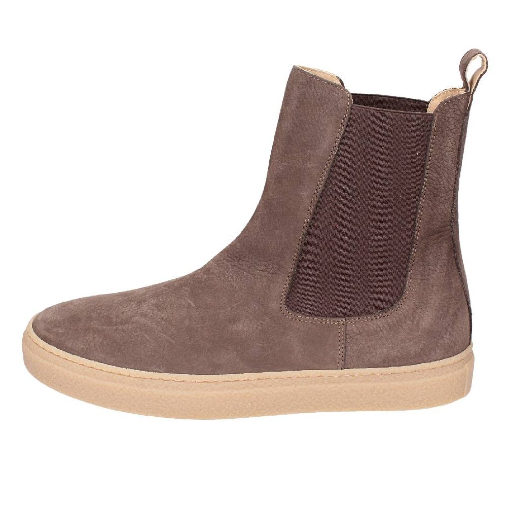 Scarpe Uomo STOKTON Stivaletti Marrone Pelle Nabuk EX39