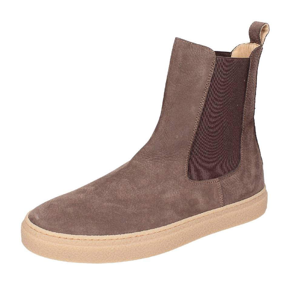 scarpe uomo STOKTON stivaletti marrone pelle nabuk EX39