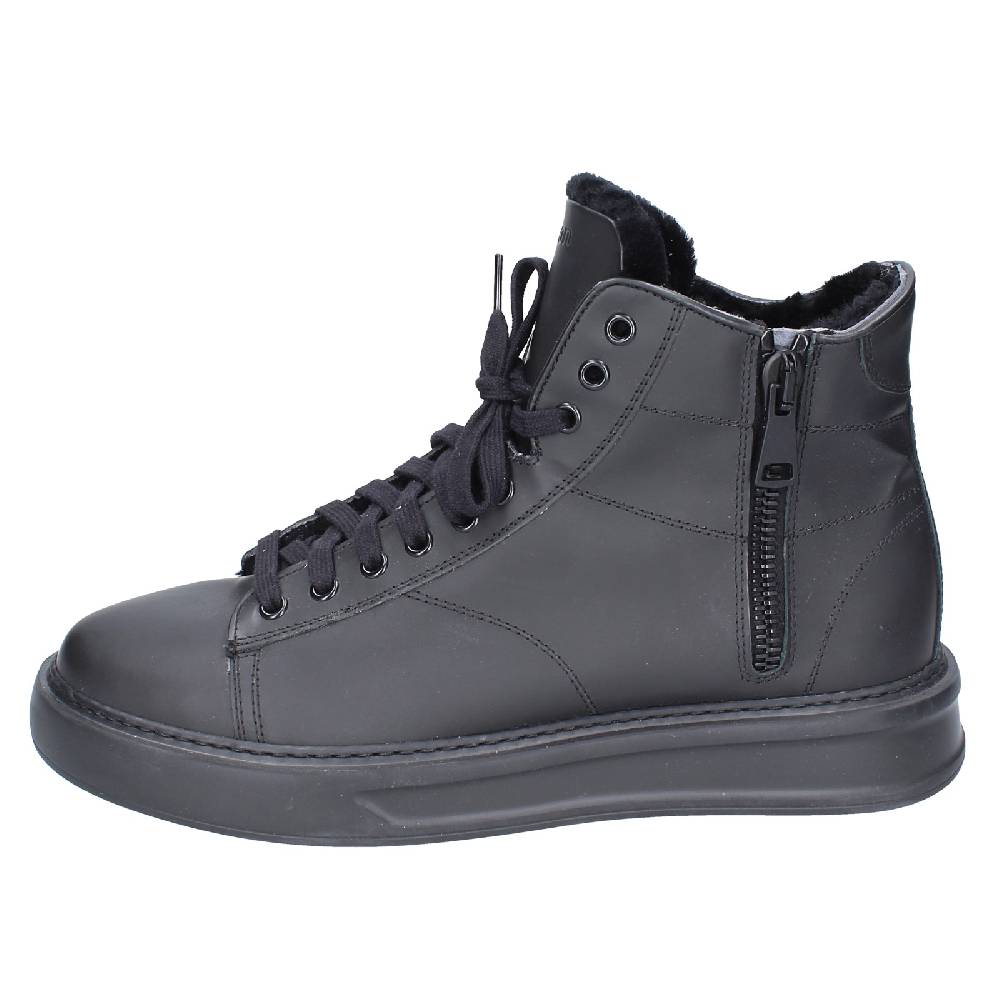Scarpe Uomo STOKTON Stivaletti Nero Gomma EY850