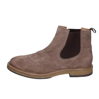 Scarpe Uomo STUDIO MODE Stivaletti Marrone Camoscio BC252
