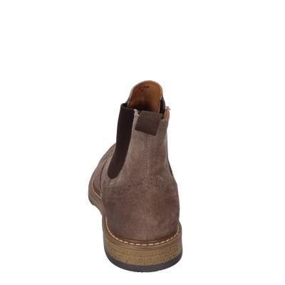 Scarpe Uomo STUDIO MODE Stivaletti Marrone Camoscio BC252