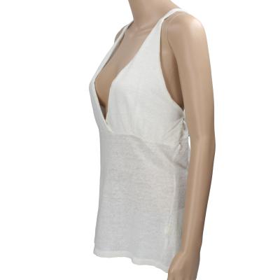 Top Donna STUDIO-J Bianco Panna Lino AK317
