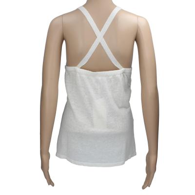 Top Donna STUDIO-J Bianco Panna Lino AK317