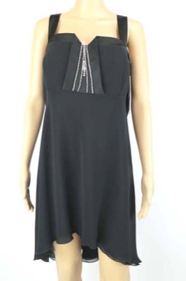 vestito donna ALTHEA 55 nero viscosa AM554