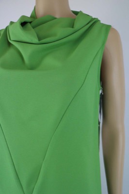 vestito donna BIANCOGHIACCIO 42 verde poliestere AM102