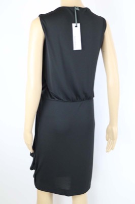 Vestito Donna BIANCOGHIACCIO S Nero Poliestere AM210