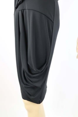 Vestito Donna BIANCOGHIACCIO S Nero Poliestere AM210