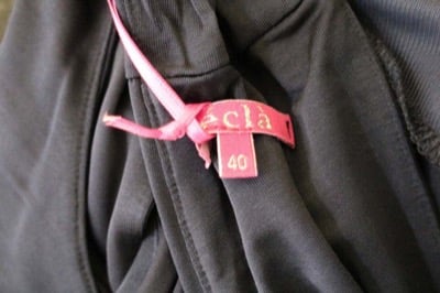 Vestito Donna ECLA 40 Blu Acetato AM447