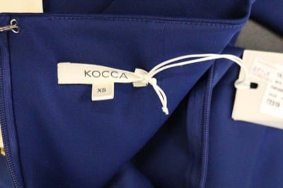 Vestito Donna KOCCA XS Blu Poliestere AM209