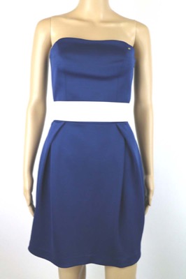 vestito donna KOCCA XS blu poliestere AM209