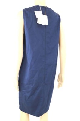 Vestito Donna MARIELLA ROSATI 50 Blu Cotone AM396