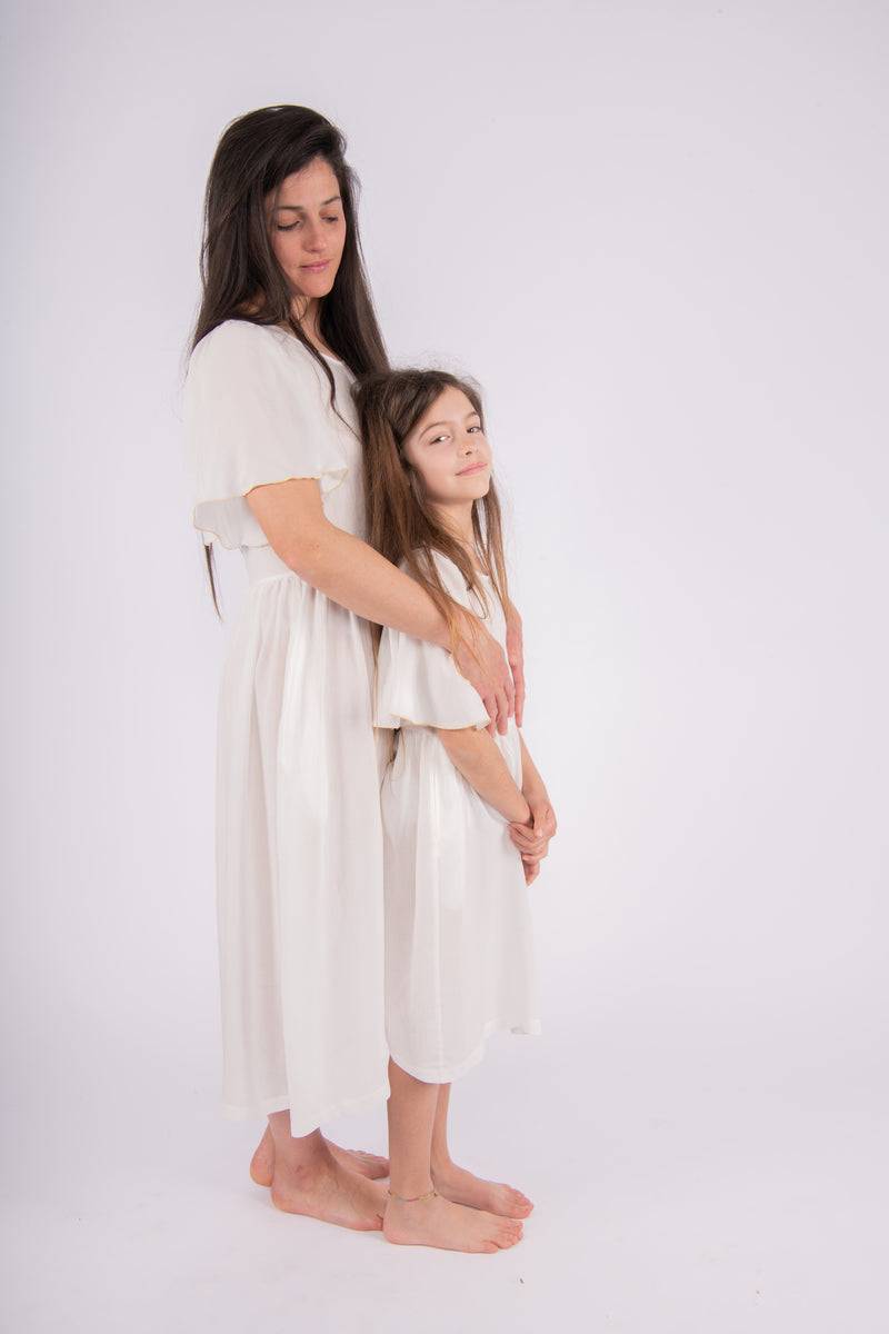 Olive E Miele ABITO DOROTHEA LATTE