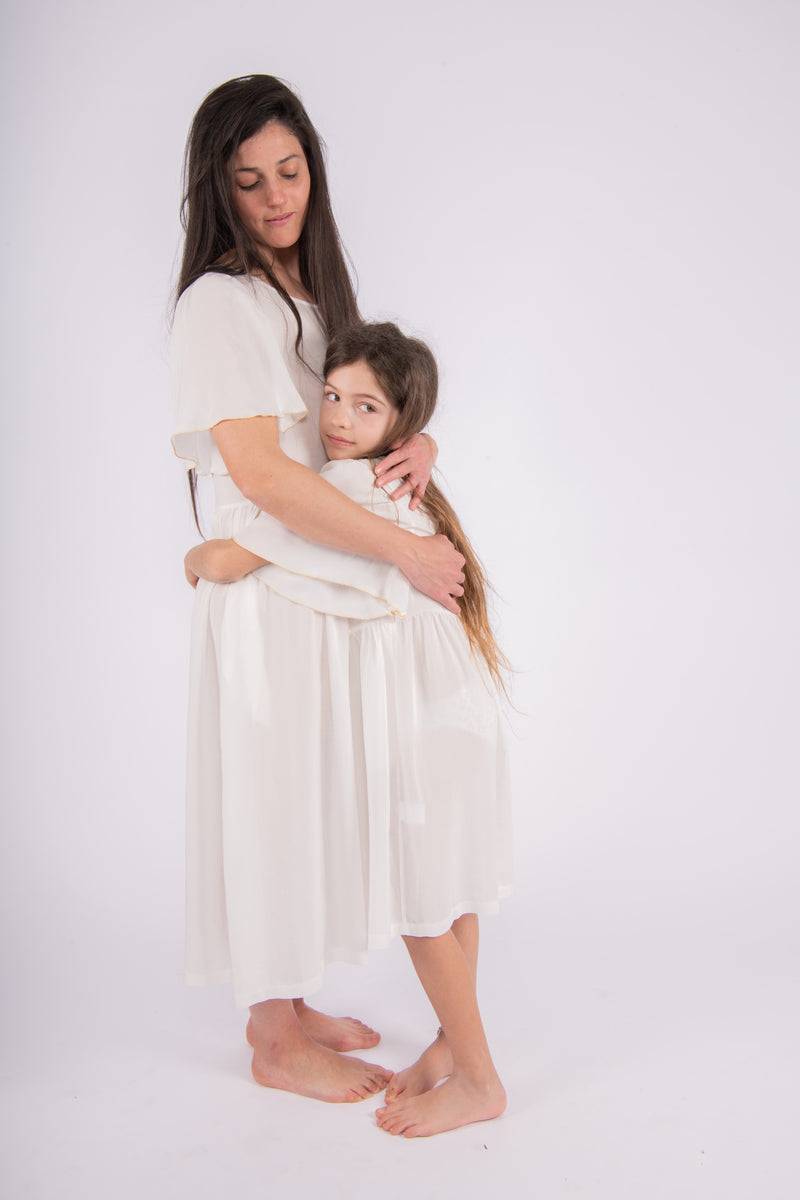 Olive E Miele ABITO DOROTHEA LATTE