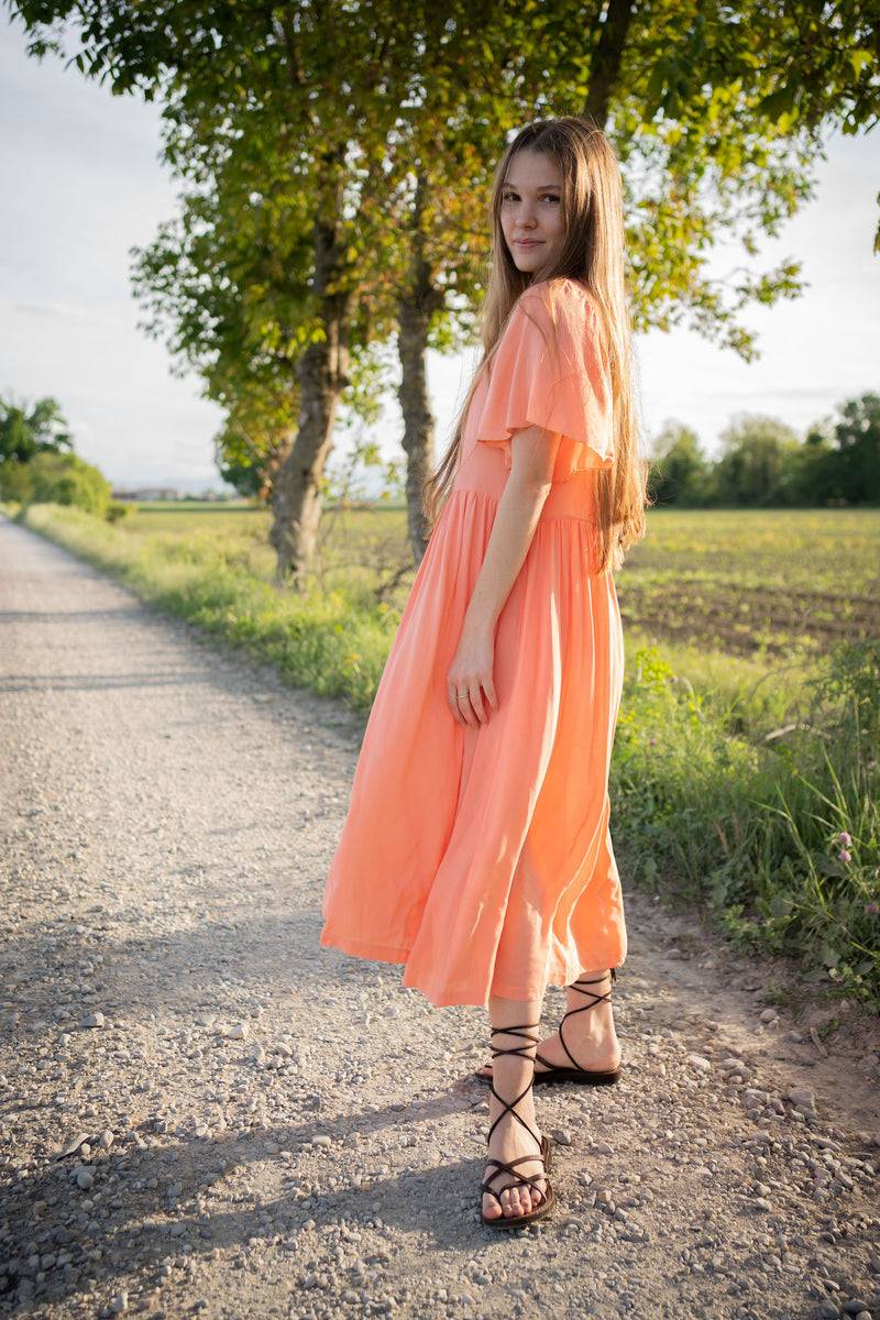 Olive E Miele ABITO DOROTHEA SALMONE