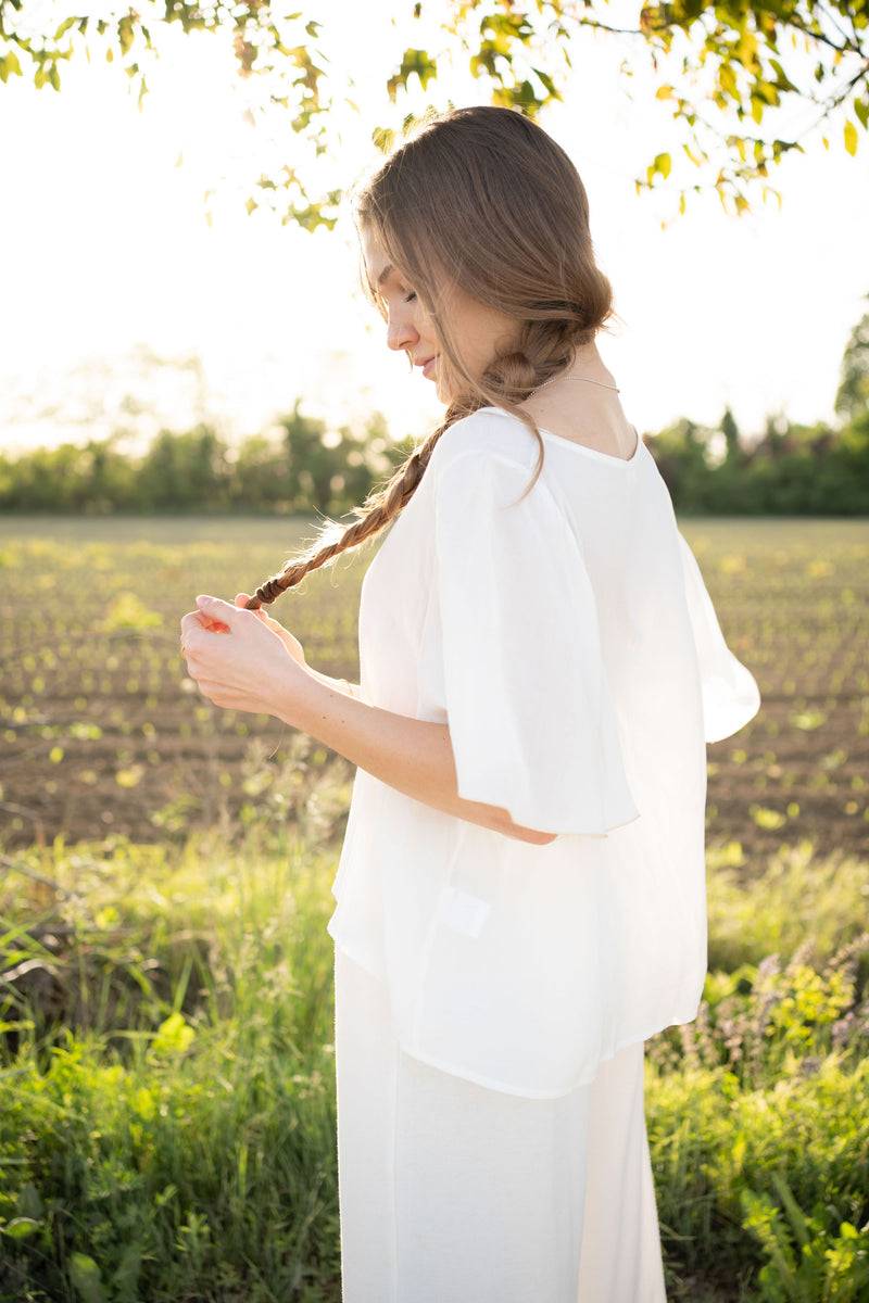 Olive E Miele BLOUSA DORA LATTE