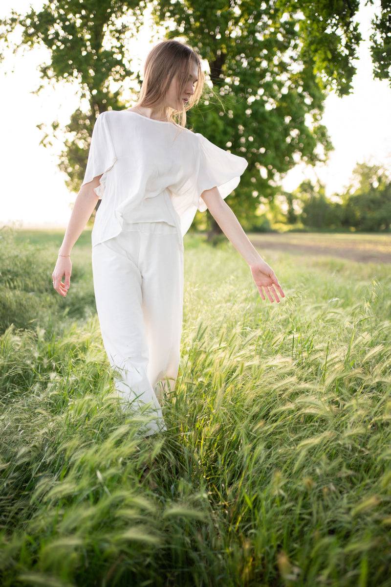 Olive E Miele BLOUSA DORA LATTE