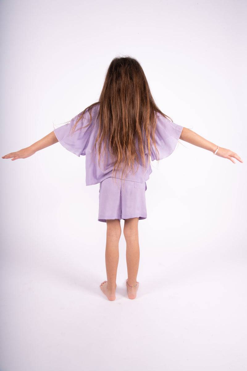 Olive E Miele BLOUSA DORA LILAC