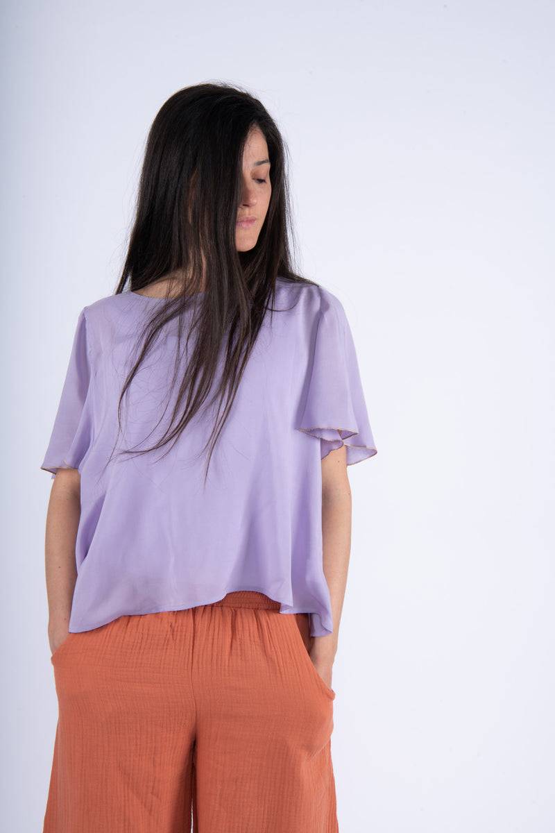 Olive E Miele BLOUSA DORA LILAC