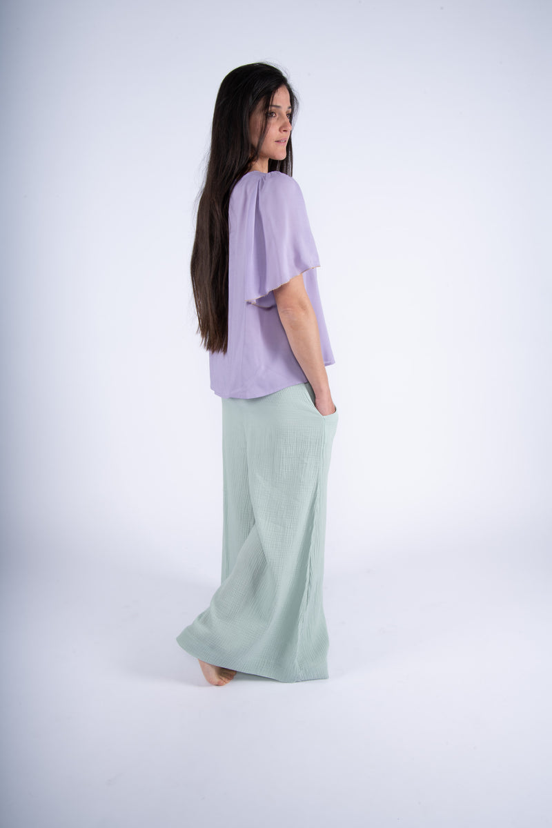 Olive E Miele BLOUSA DORA LILAC