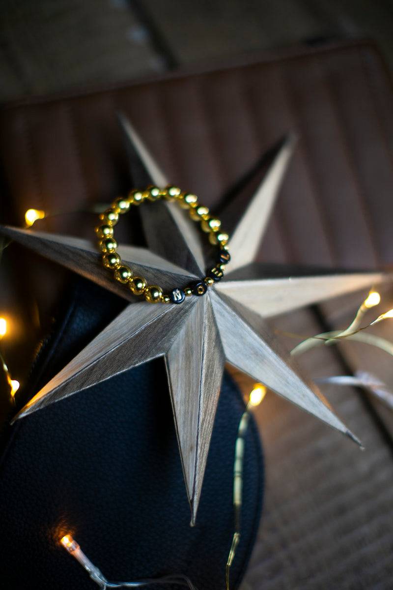 Olive E Miele BRACELET GOLD BEADS