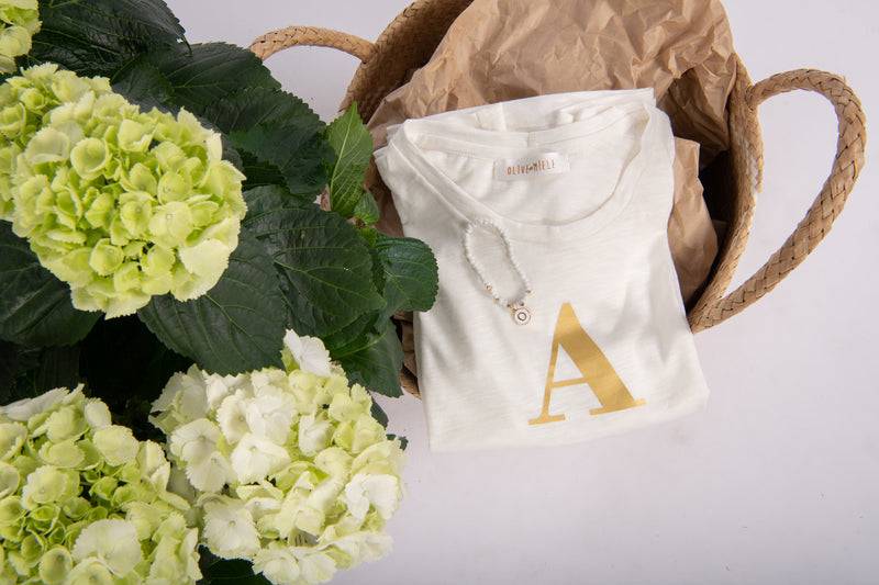 Olive E Miele BRACELET LETTER