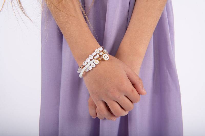 Olive E Miele BRACELET LETTER