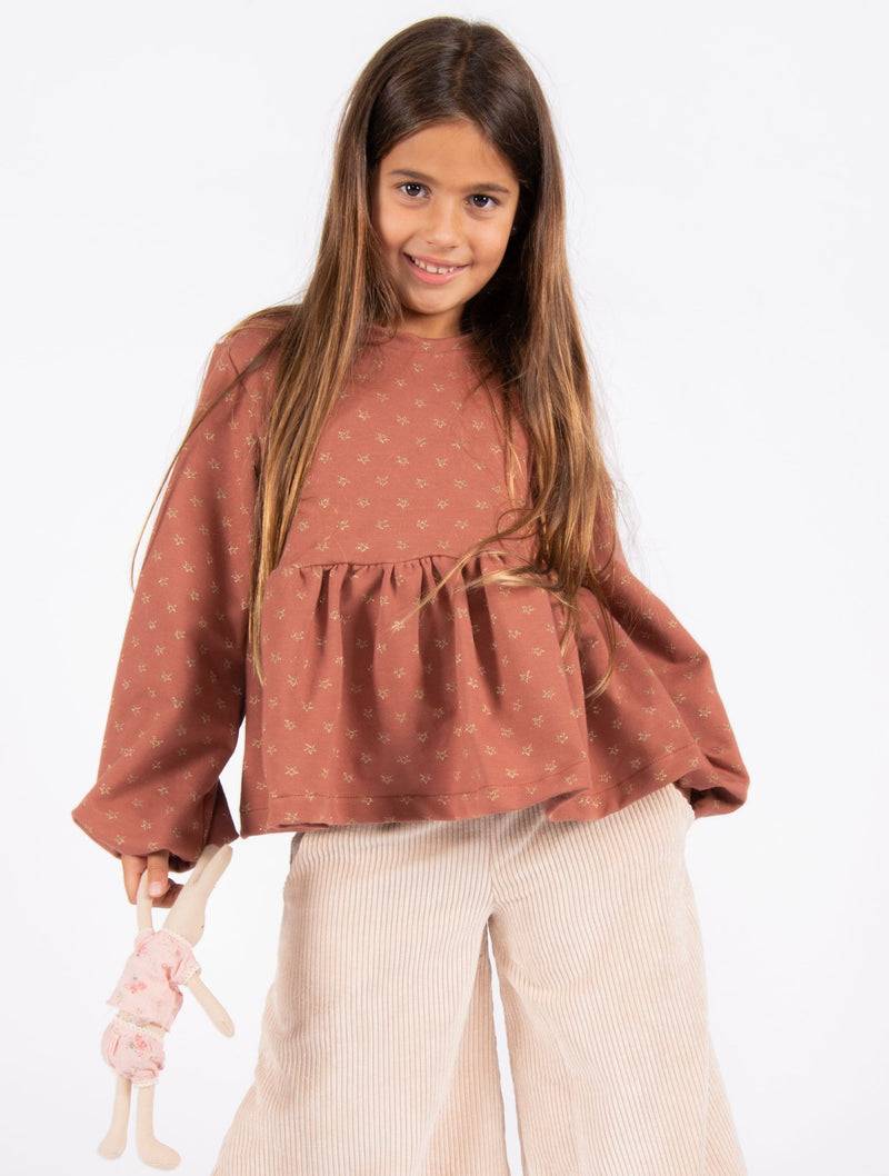 Olive E Miele FELPA KRISTHY STELLA