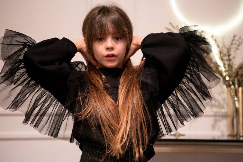 Olive E Miele FELPA MAGGIE BLACK