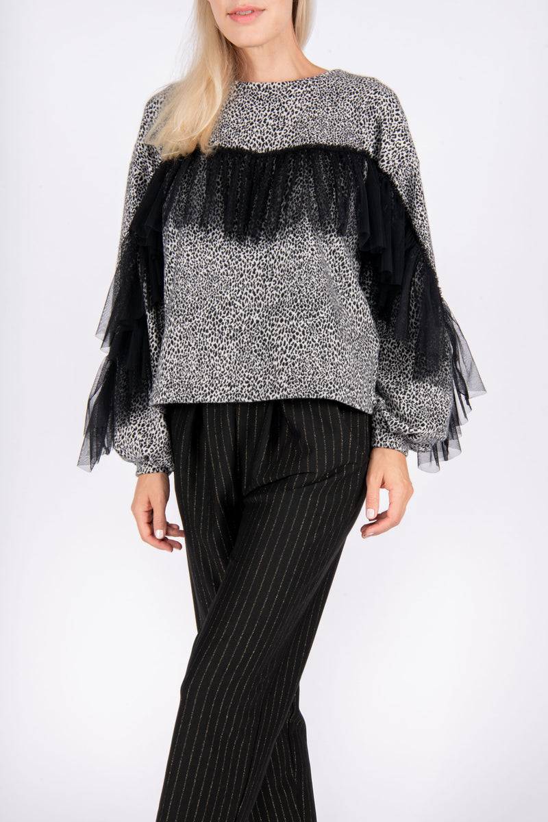 Olive E Miele FELPA MAGGIE LEO