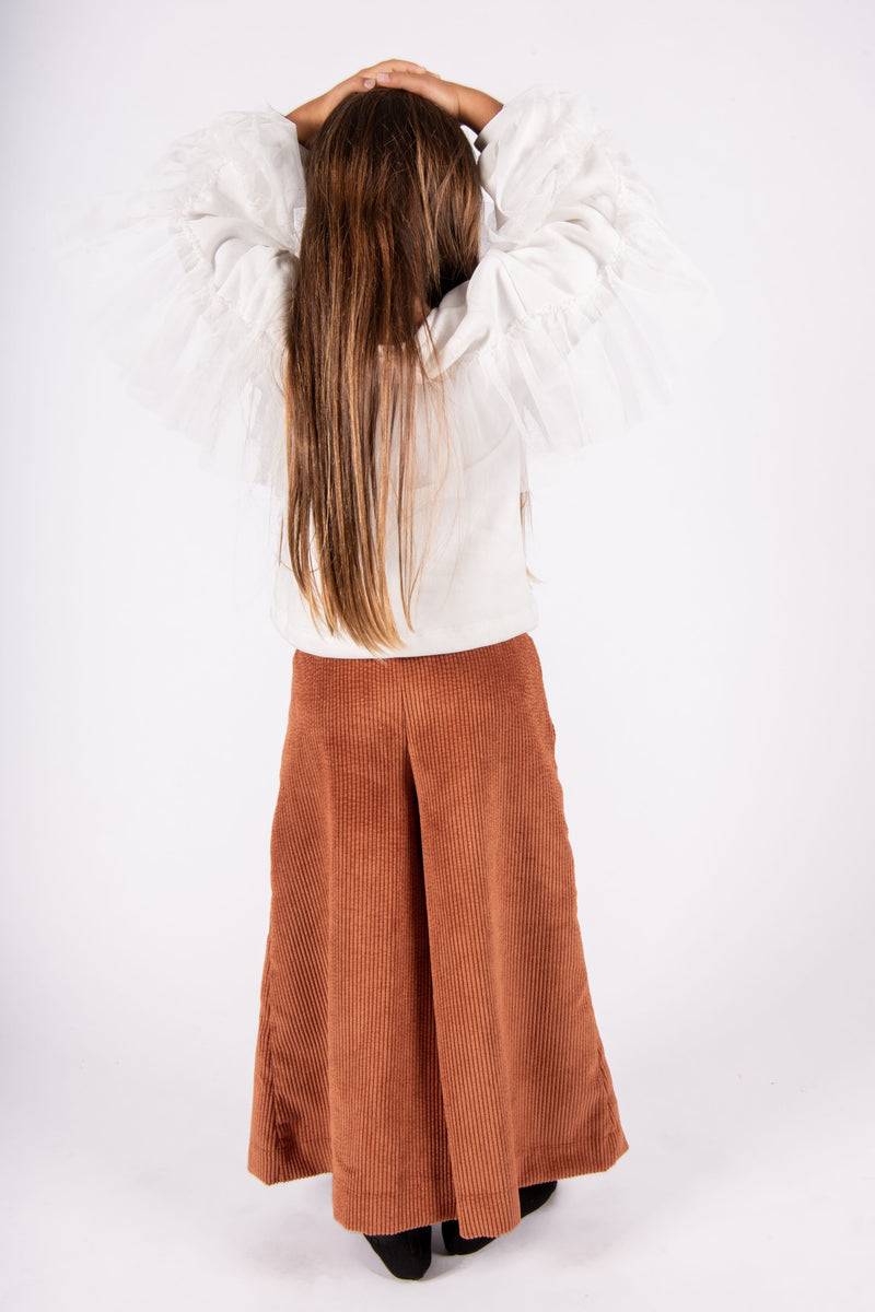 Olive E Miele FELPA MAGGIE WHITE