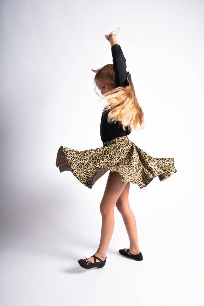 Olive E Miele GONNA BERTINA LEO LUREX