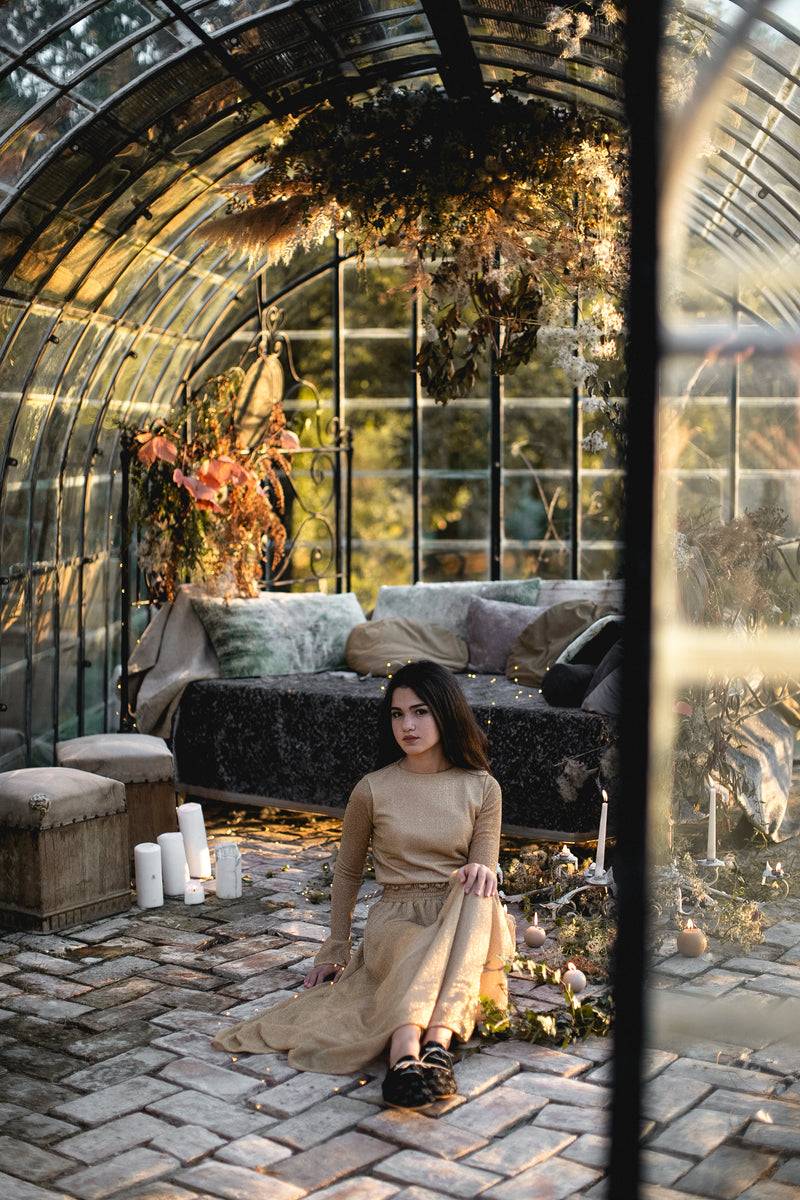 Olive E Miele GONNA LIZZIE LUREX