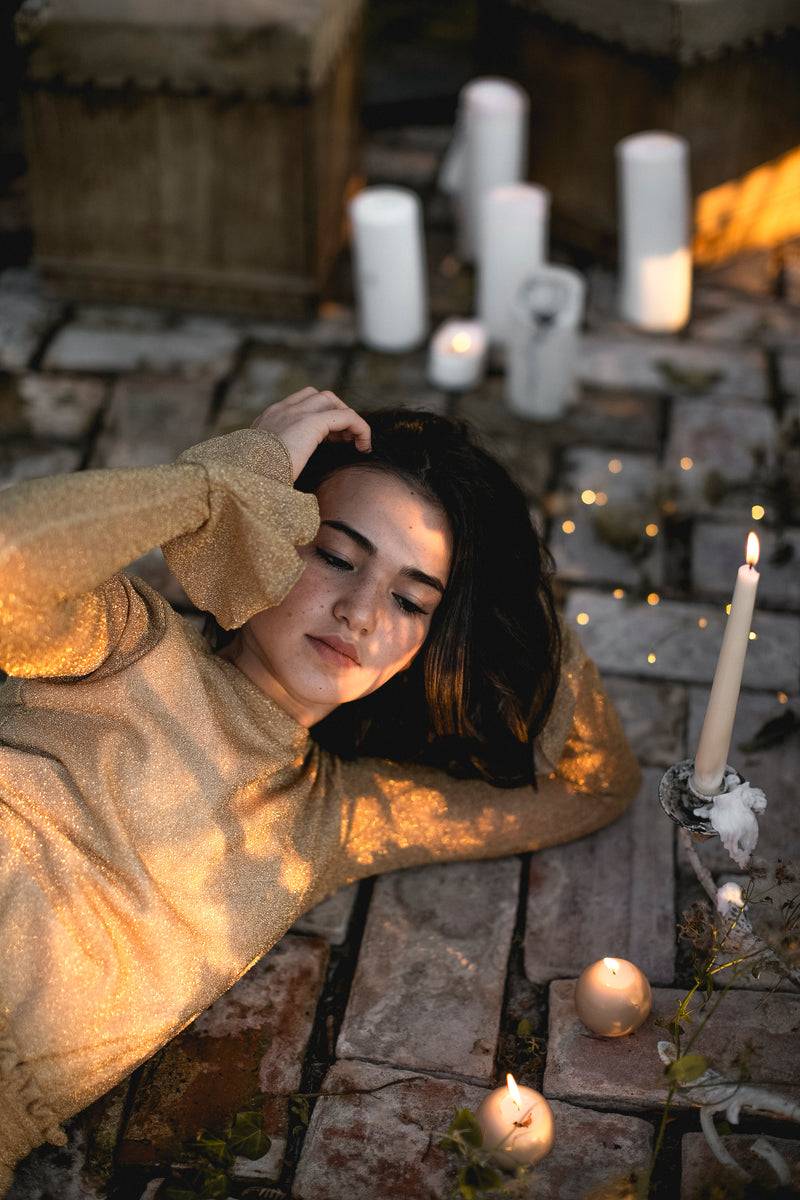 Olive E Miele GONNA LIZZIE LUREX