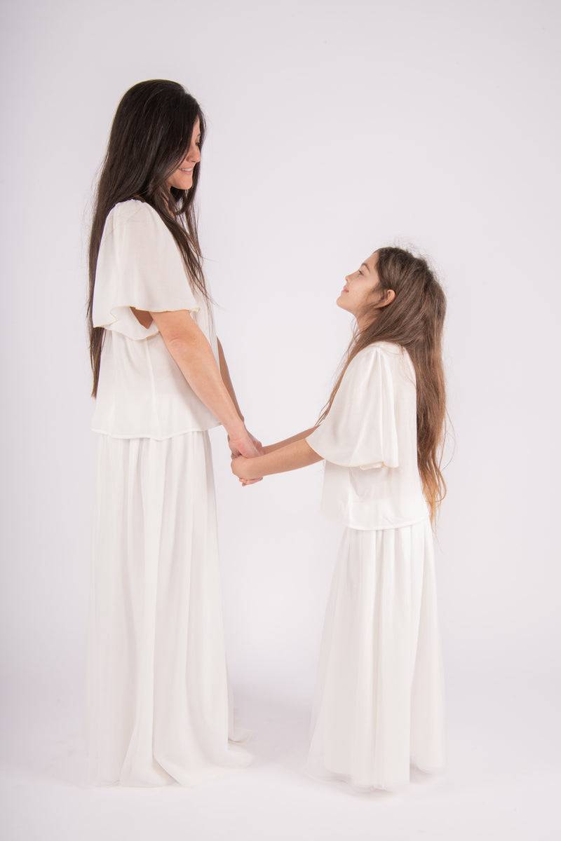 Olive E Miele GONNA MERRY WHITE