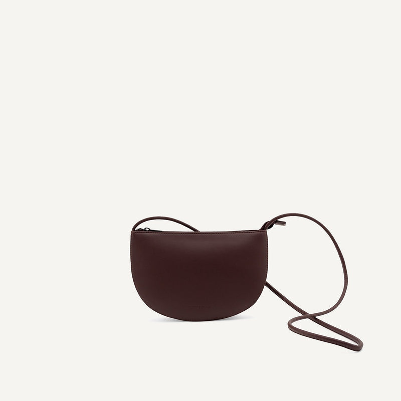 Olive E Miele HALF MOON BAG MOGANO