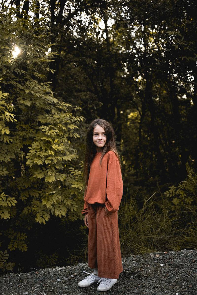 Olive E Miele MAGLIA AVALON COCCIO