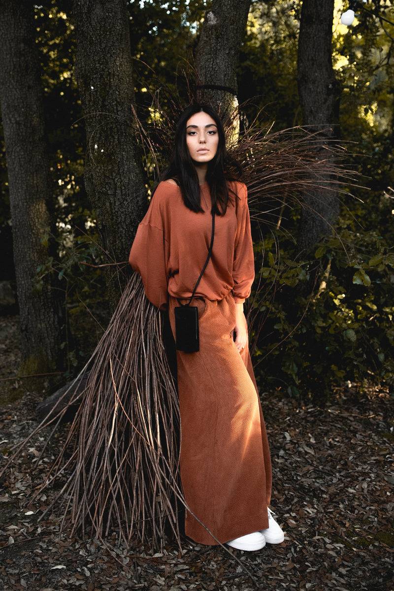 Olive E Miele MAGLIA AVALON COCCIO