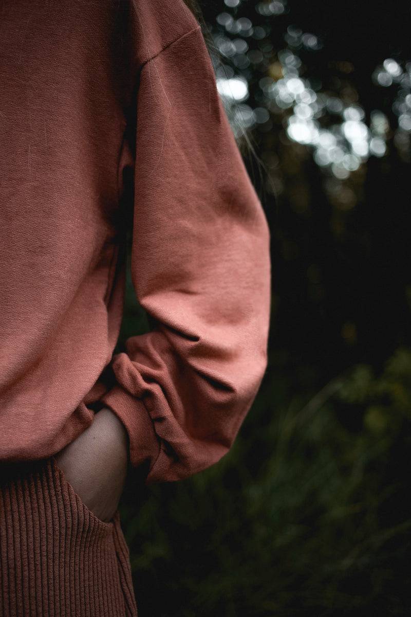 Olive E Miele MAGLIA AVALON COCCIO