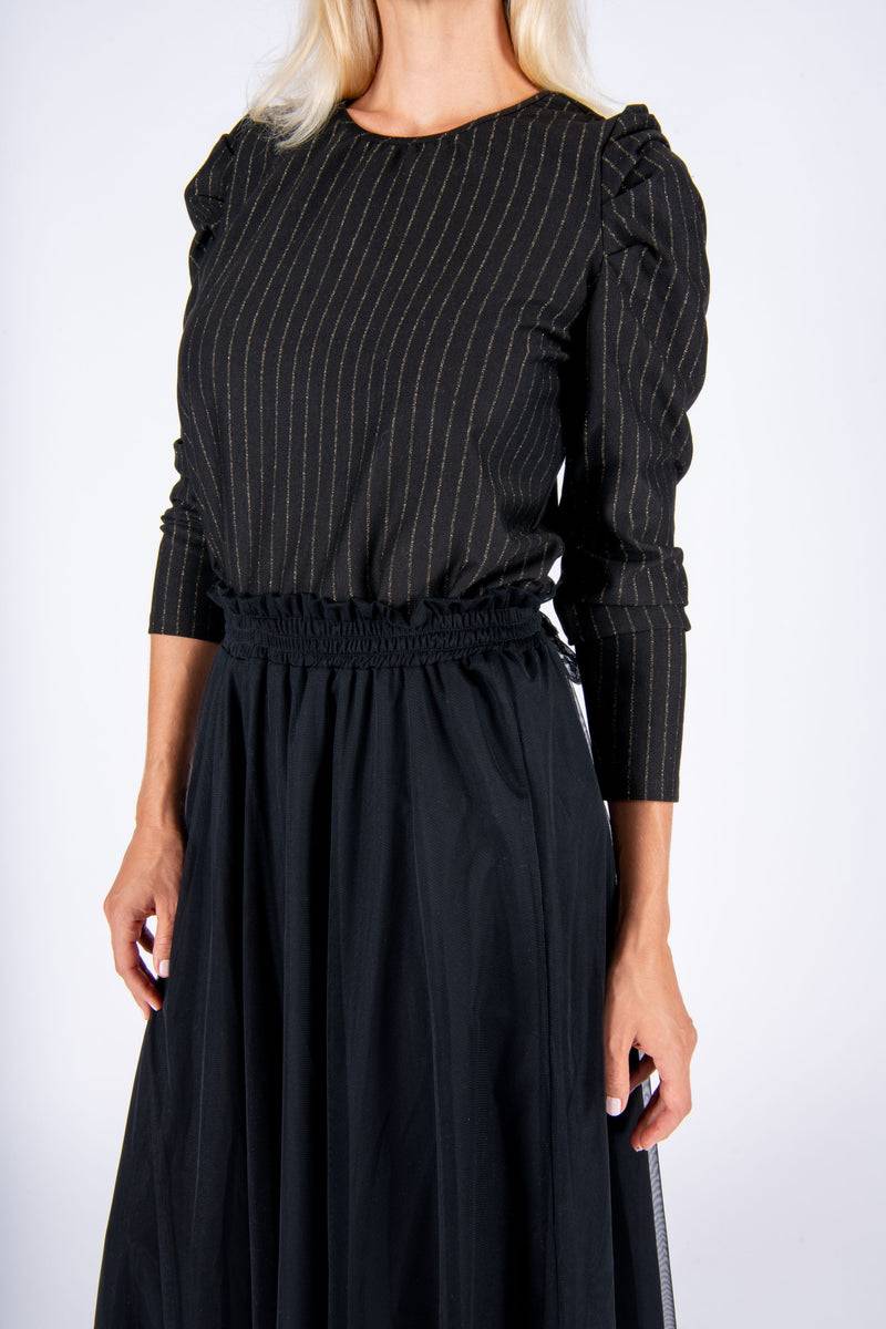 Olive E Miele MAGLIA BETH GESSATO LUREX