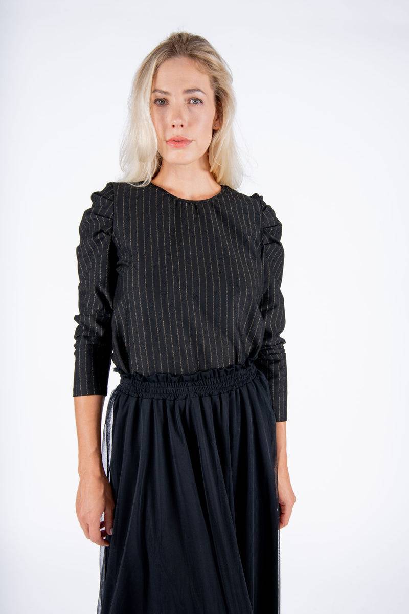 Olive E Miele MAGLIA BETH GESSATO LUREX