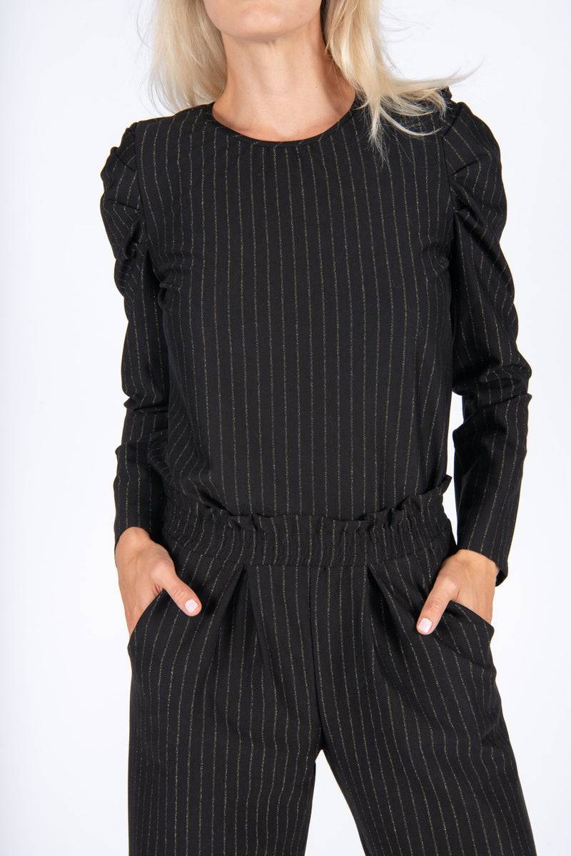 Olive E Miele MAGLIA BETH GESSATO LUREX