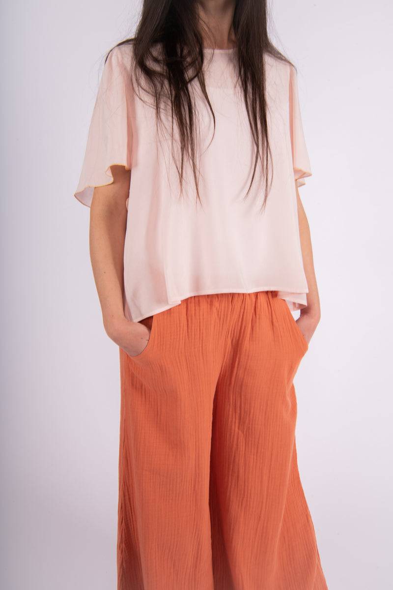 Olive E Miele PANTALONE MOLLIE ARGILLA