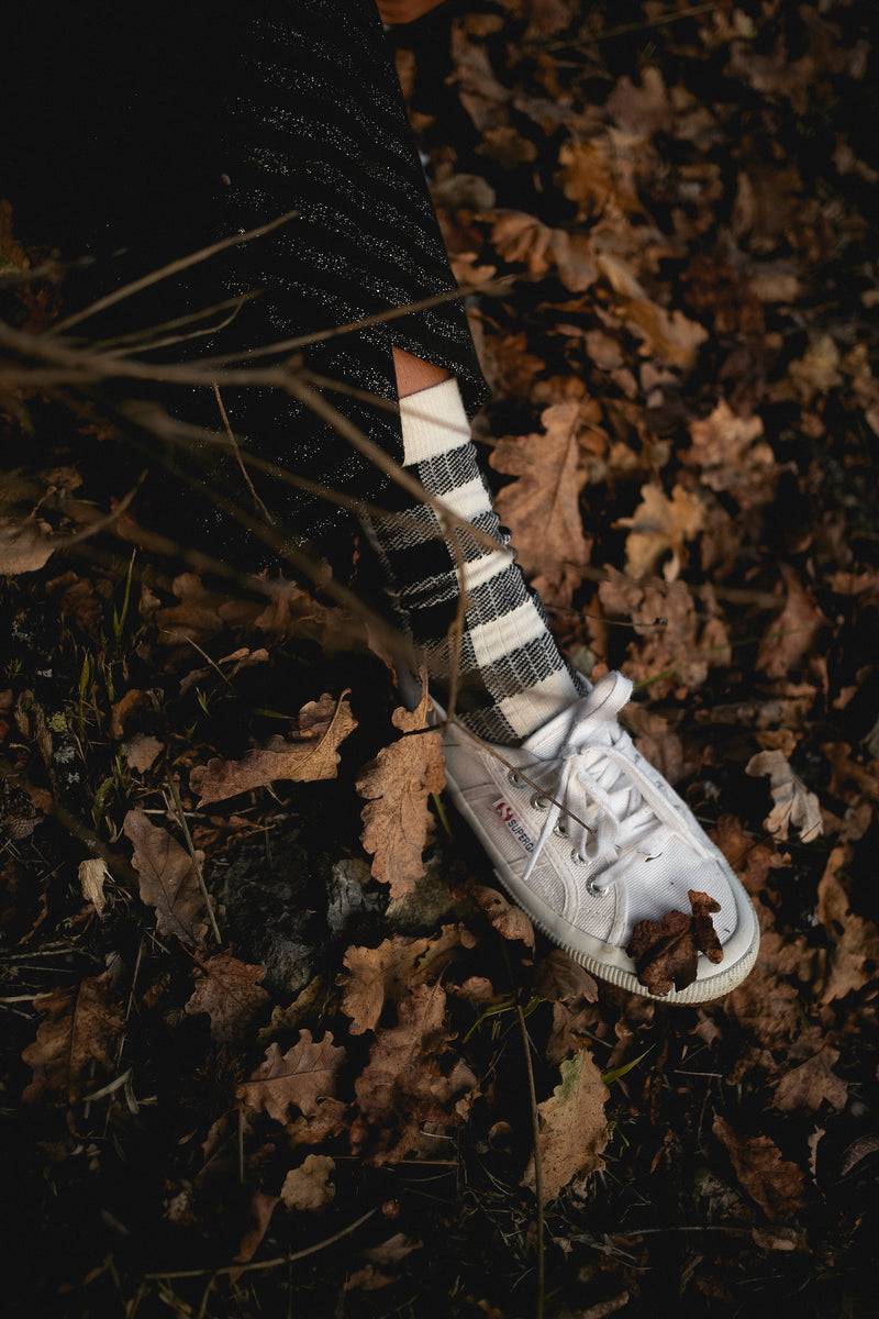 Olive E Miele SOCKS CHECK