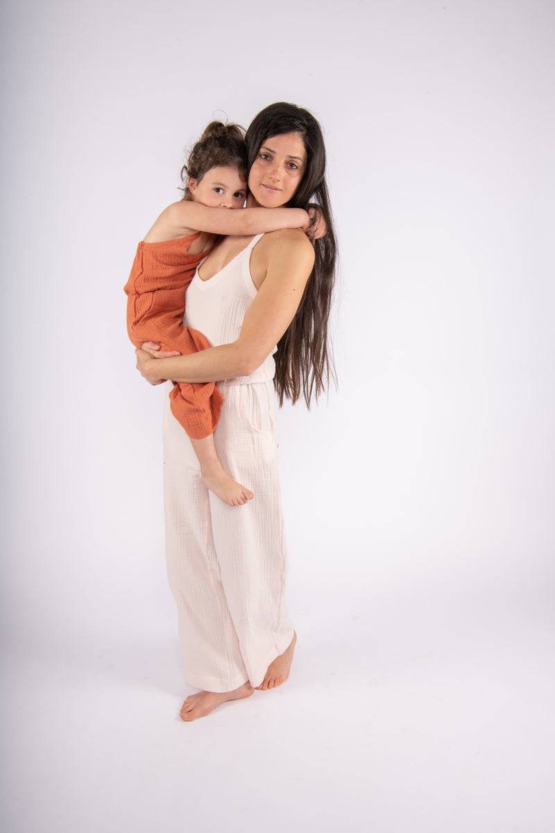 Olive E Miele TUTA LANA BLUSH