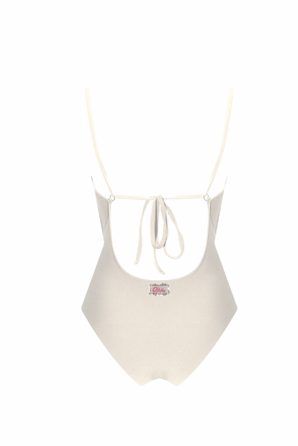 Olivia Gold Intero Scollato Con Accessorio